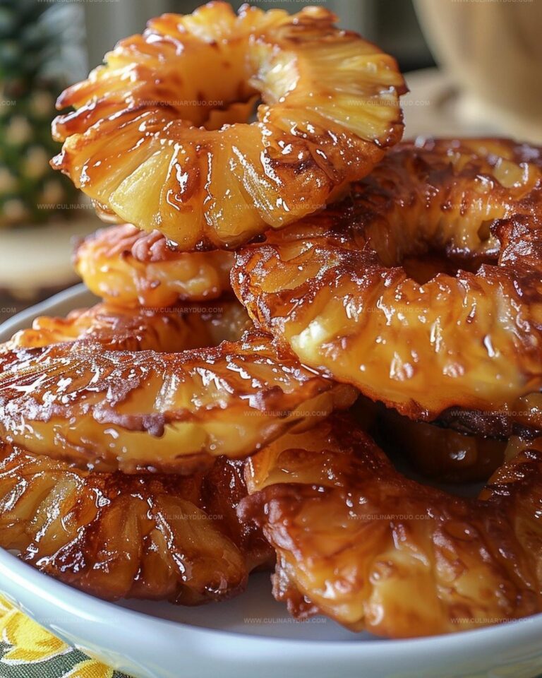 Tropical Bliss Pineapple Fritters Recipe