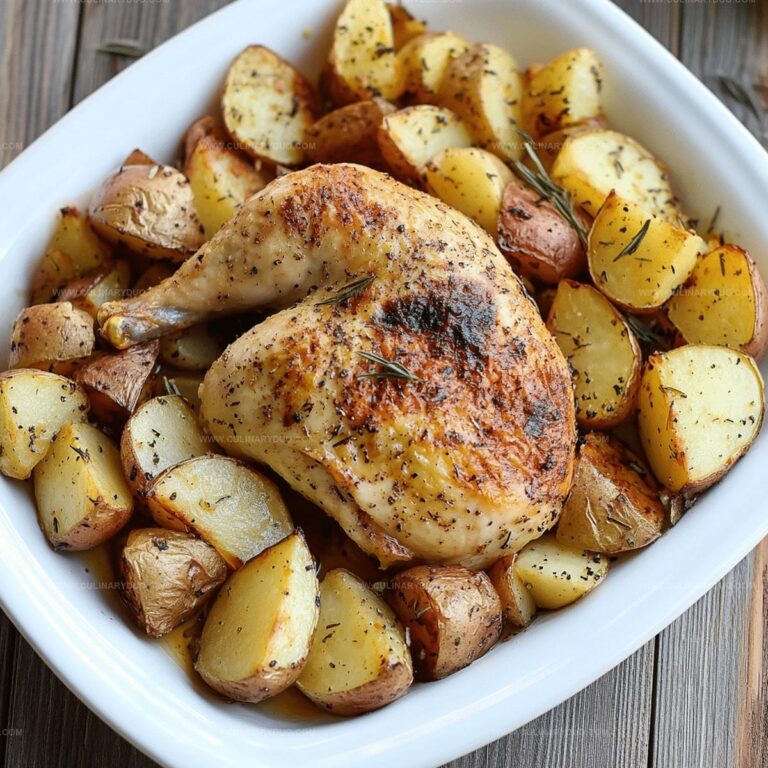 Roasted Chicken And Potatoes Recipe