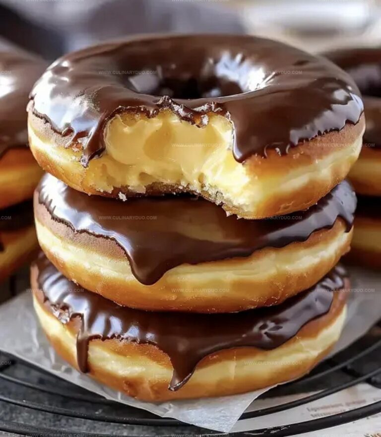 Boston Cream Pie Donuts Recipe