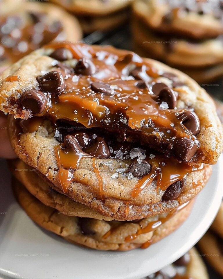 Salted Caramel Chocolate Chip Cookies Recipe