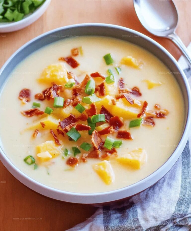 Slow Cooker Loaded Baked Potato Soup Recipe