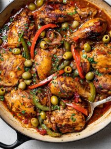 Dominican Pollo Guisado (Braised Chicken) Recipe