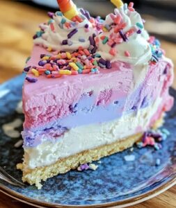 Ultimate Unicorn Ice Cream Cake Recipe