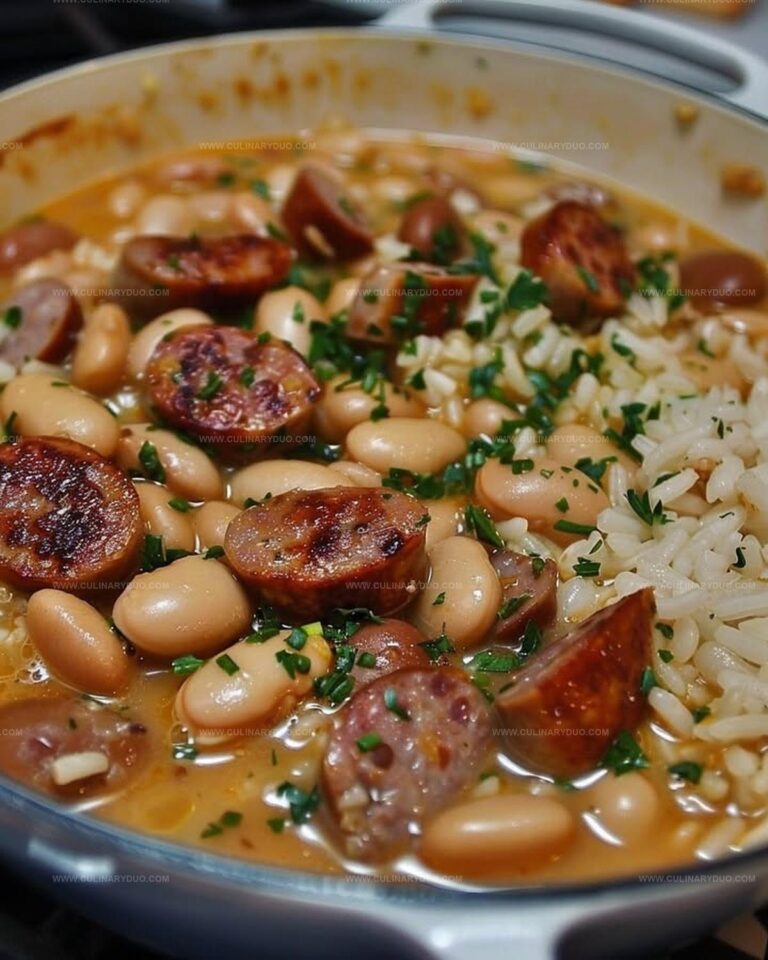 Hearty White Beans and Smoked Sausage Stew Recipe