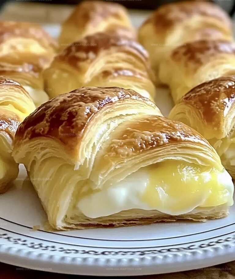 Lemon Cheesecake Crescent Rolls Recipe