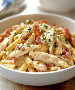 Creamy Chicken Carbonara Recipe