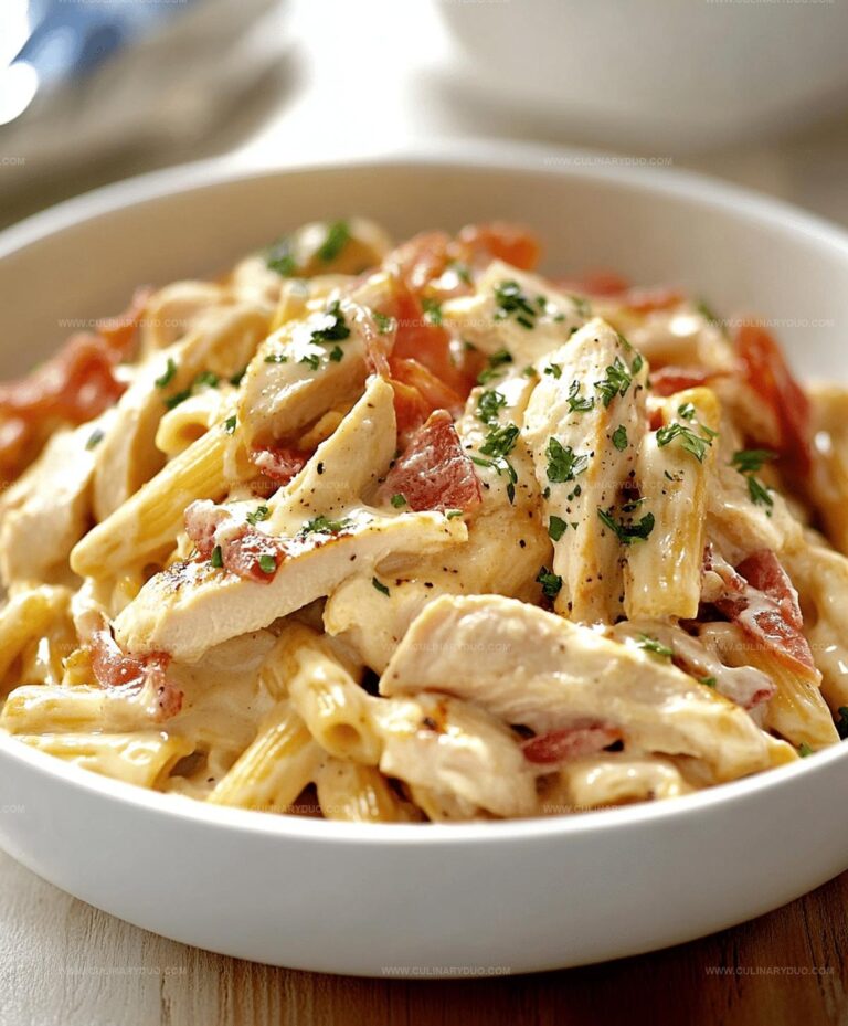Creamy Chicken Carbonara Recipe