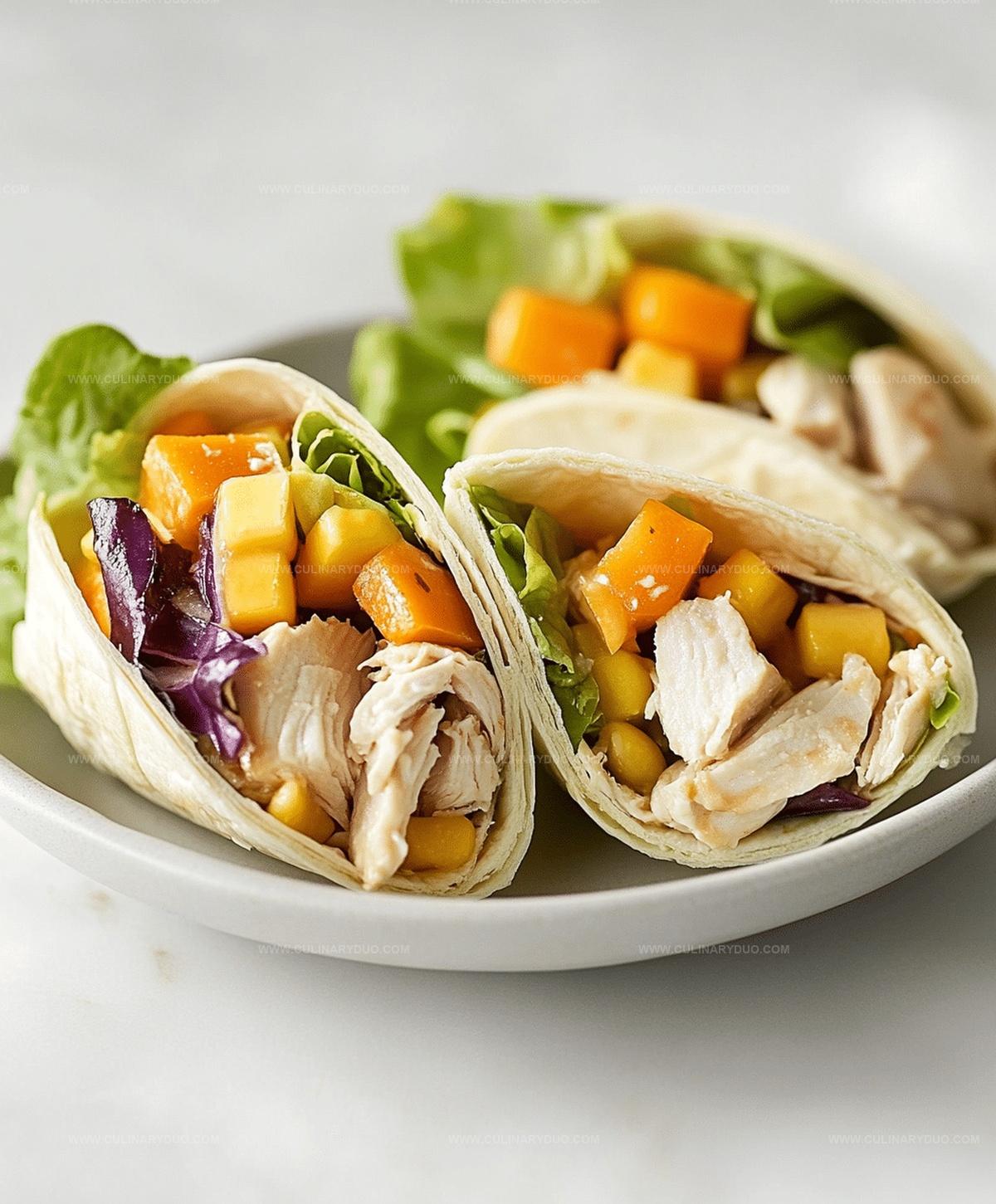 Asian Chicken Salad Wrap Recipe