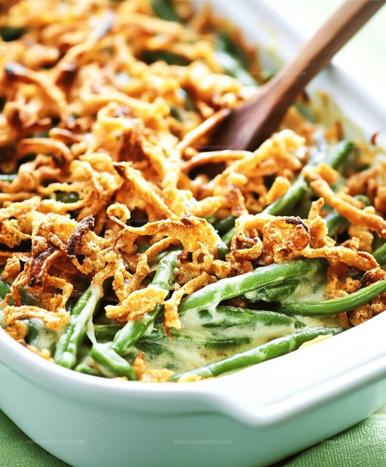 The Best Green Bean Casserole Recipe