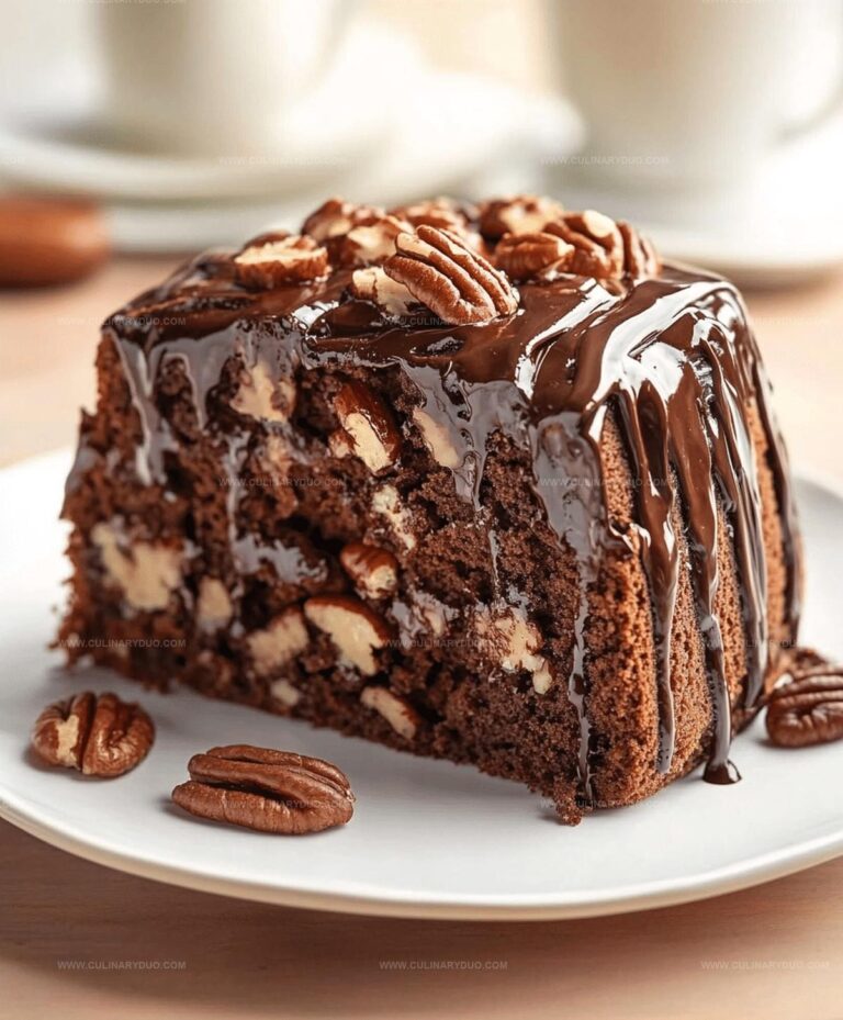 Chocolate Pecan Dream Cake Recipe