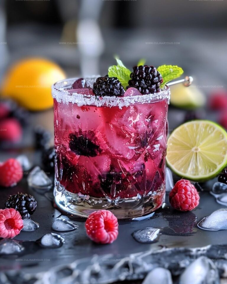 Blackberry Margarita Smash Recipe