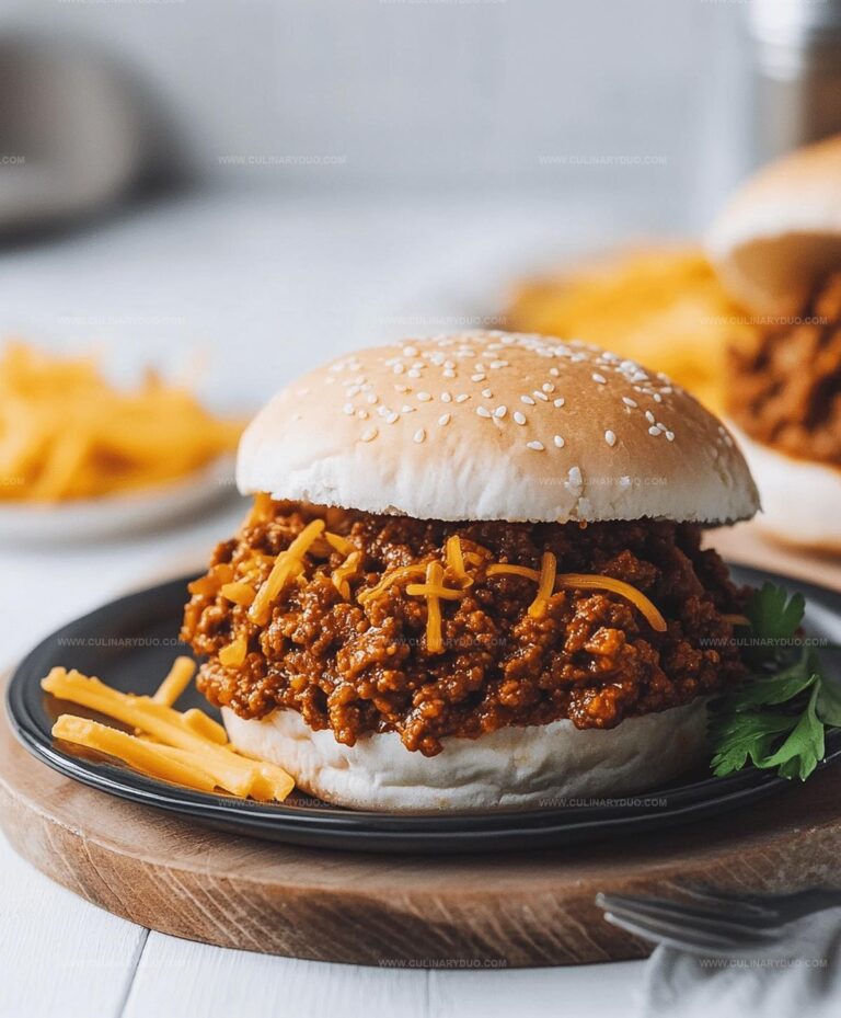 Crockpot Sloppy Joes Recipe
