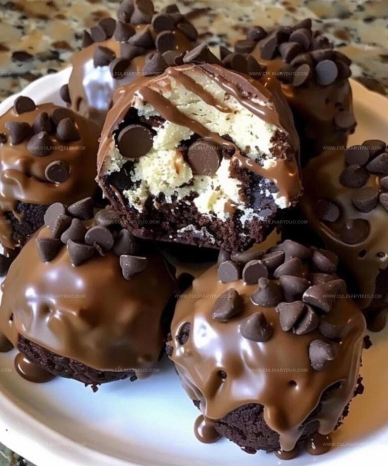 Brownie Cookie Dough Bombs Recipe