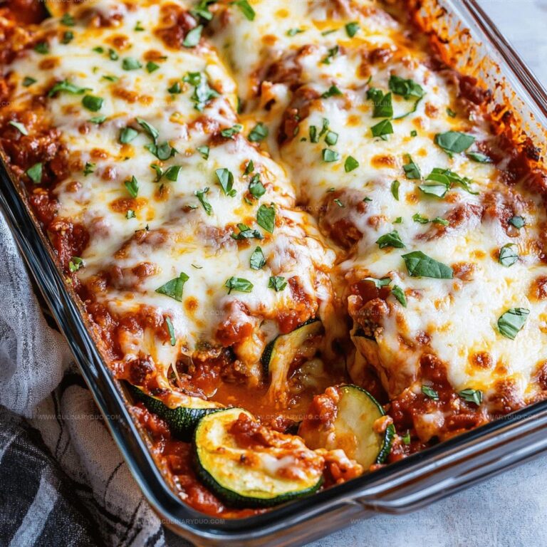 Zucchini Pizza Casserole Recipe