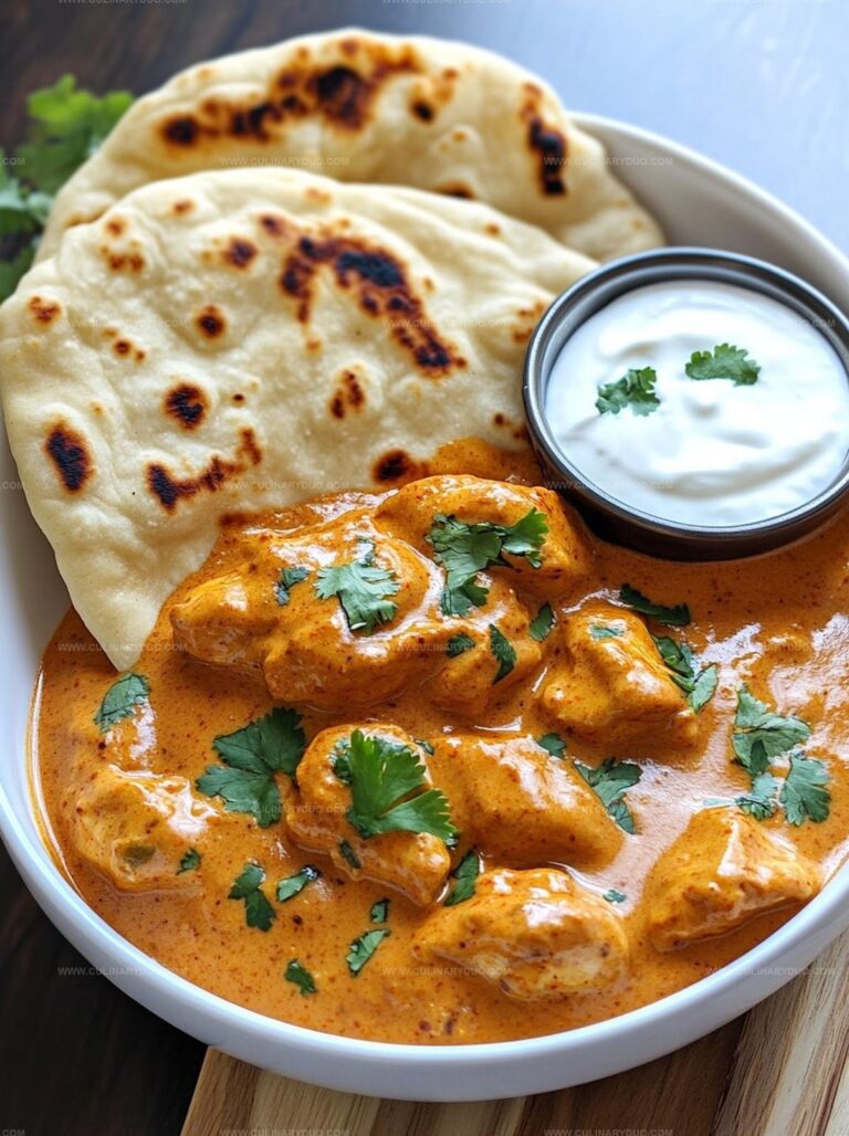 Butter Chicken with Naan Recipe