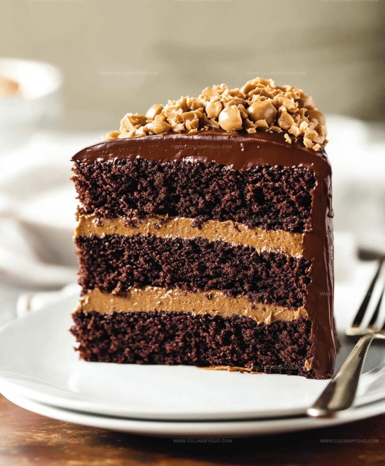 Chocolate Peanut Butter Cake Recipe