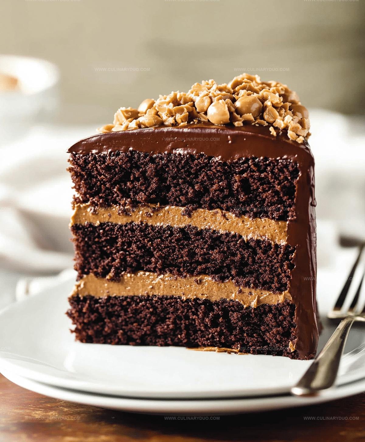 Chocolate Peanut Butter Cake Recipe