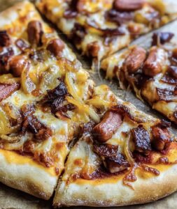 Leftover Hot Dog Pizza Recipe