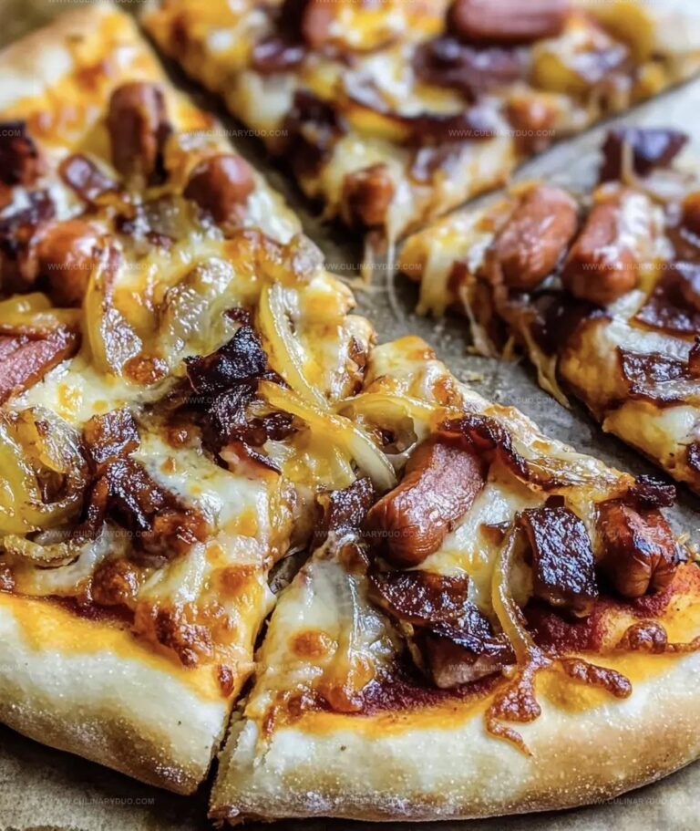 Leftover Hot Dog Pizza Recipe