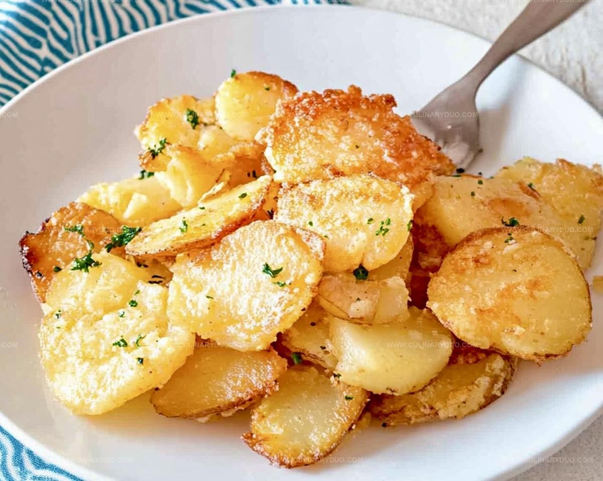 Oven Fried Potatoes & Onions Recipe