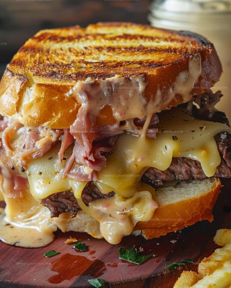 Hot Beef Cheddar Melt Recipe