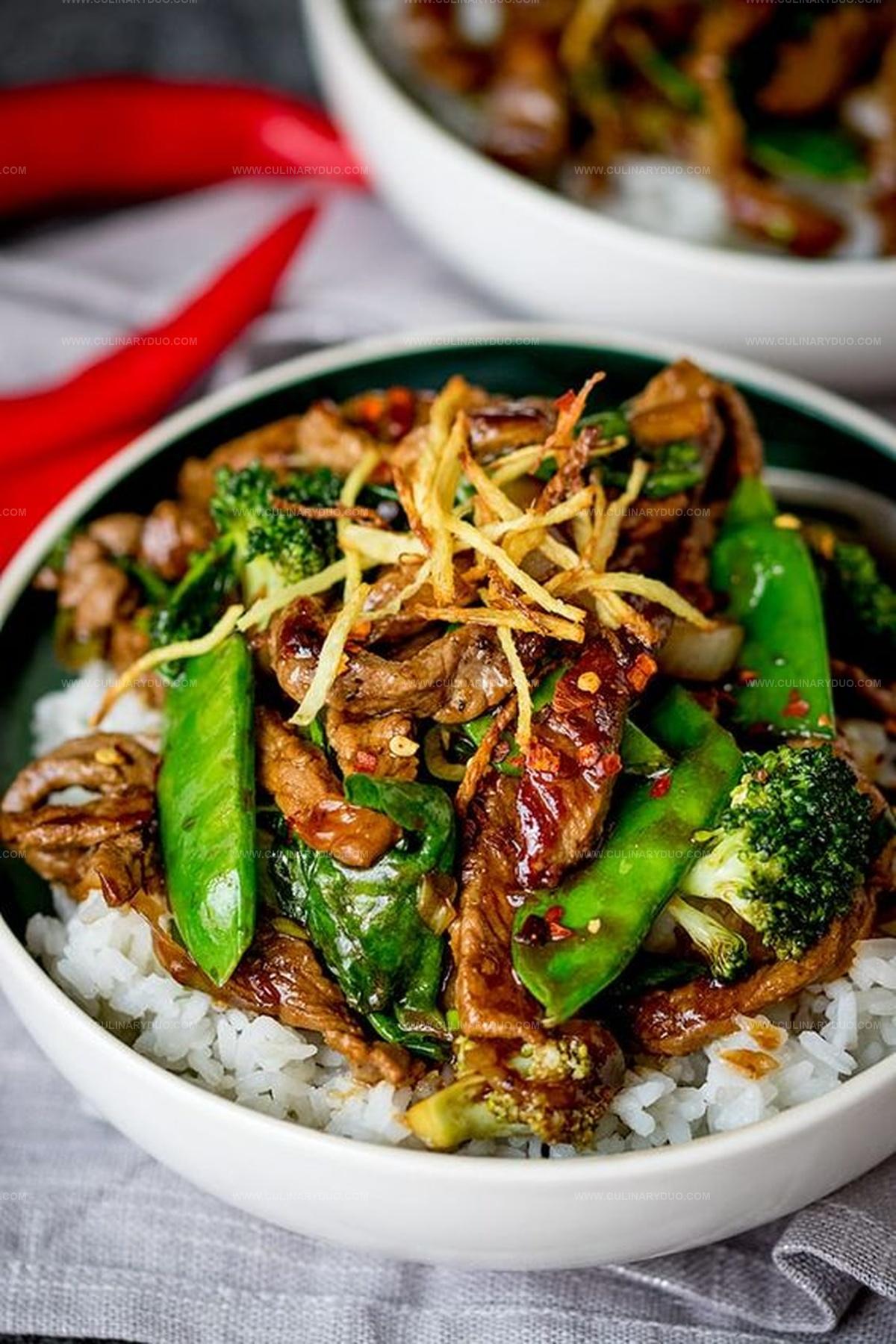 Spicy Ginger Stir Fry Recipe