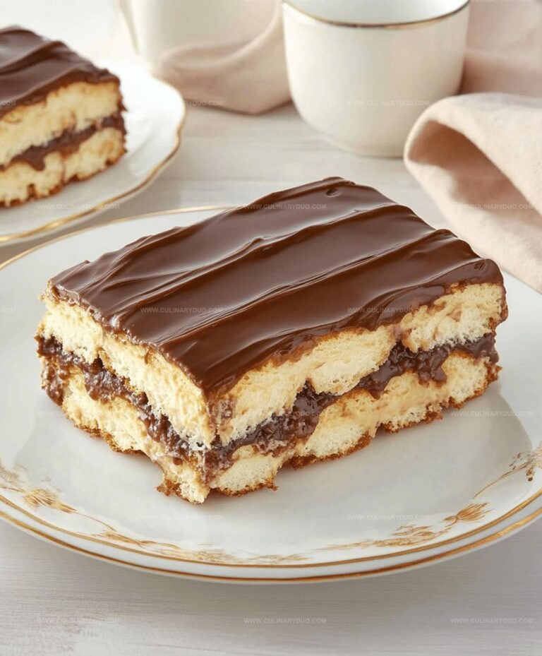 No Bake Eclair Cake Recipe