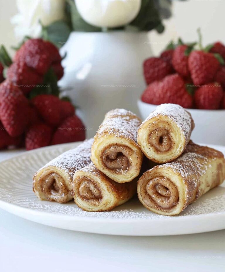 Cinnamon Roll French Toast Roll-up Recipe