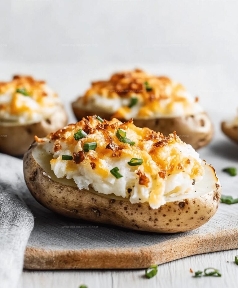 Twice Baked Potatoes Recipe