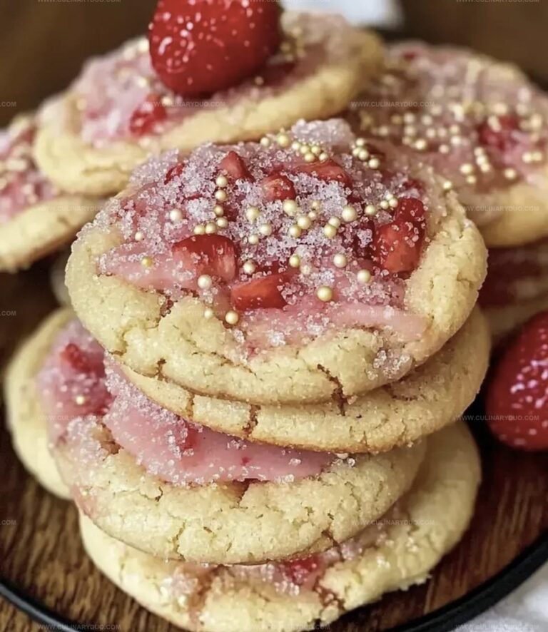 Double Strawberry Sugar Cookies Recipe