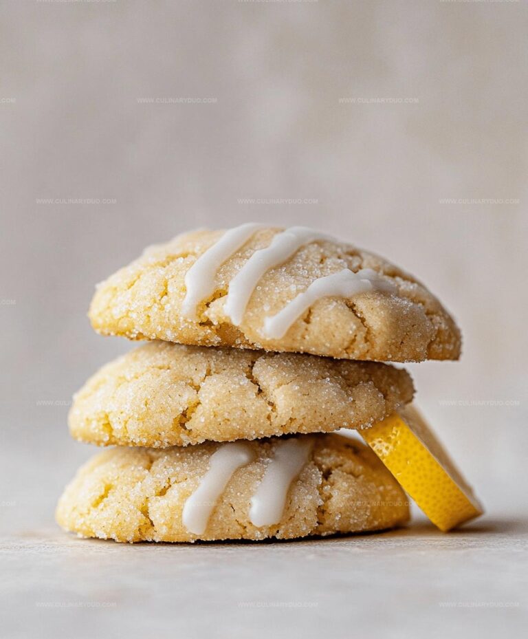 Lemon Ginger Cookies Recipe
