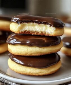 Boston Cream Pie Cookies Recipe