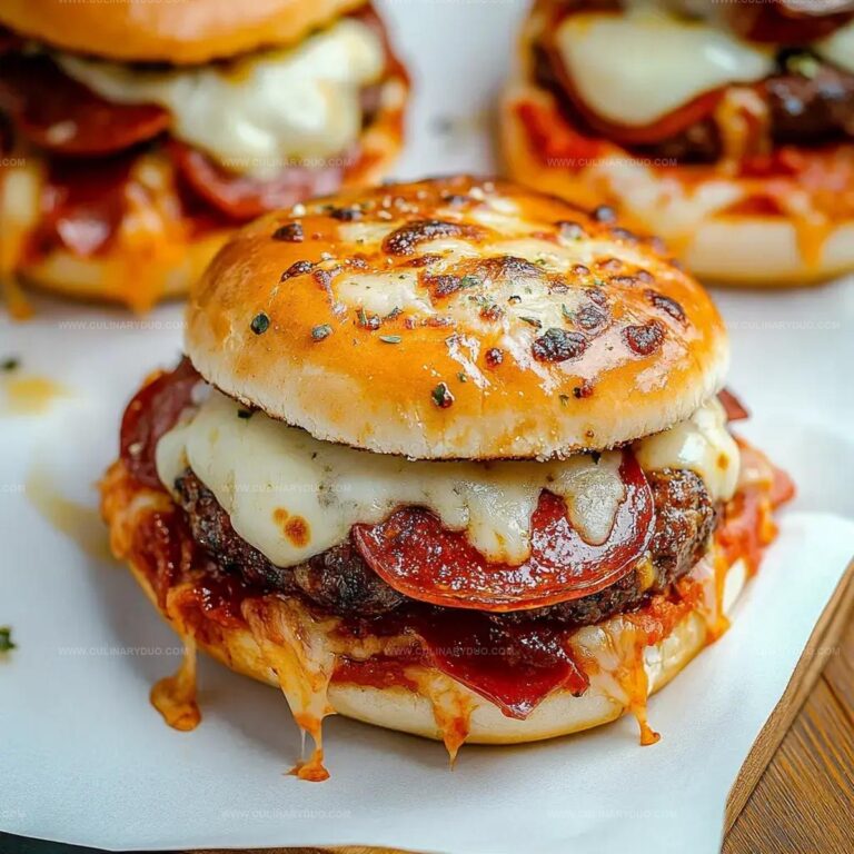 Pizza Burgers Recipe
