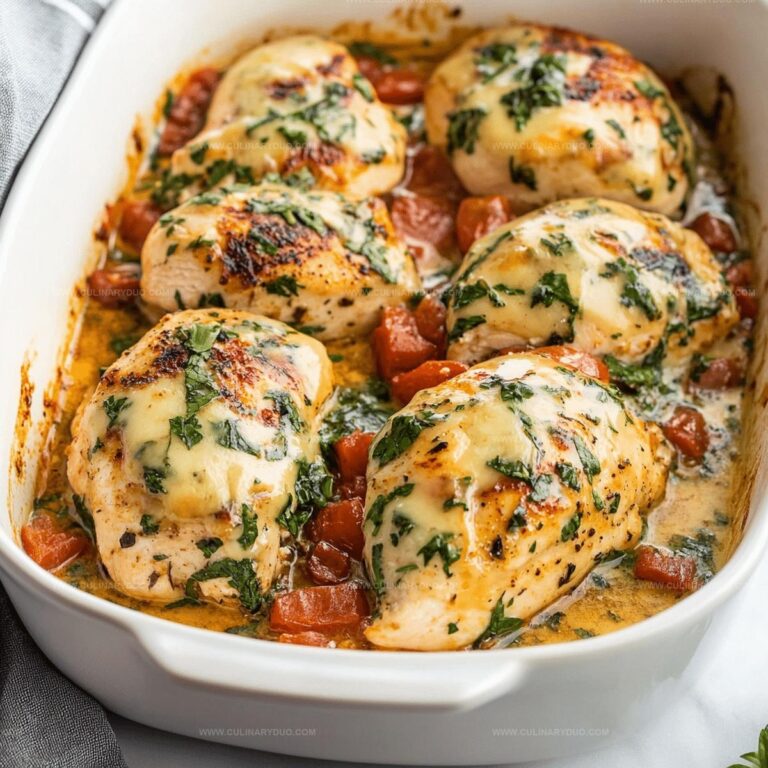 Baked Tuscan Chicken Breasts Recipe