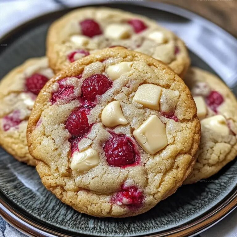 Raspberry White Chocolate Cookies Recipe