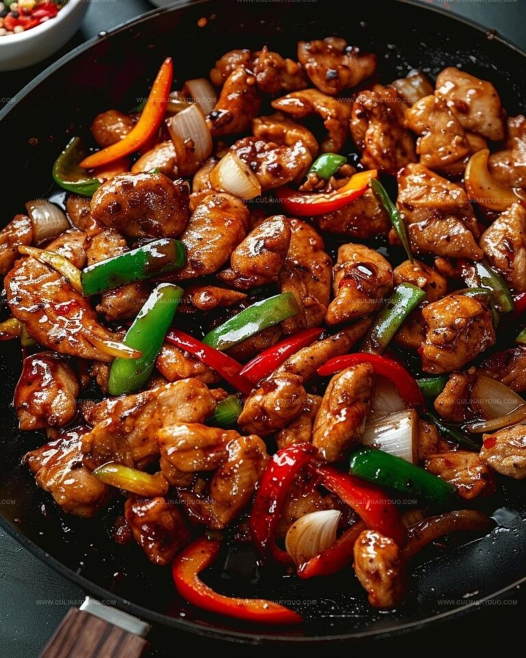 Black Pepper Chicken Stir-Fry Recipe
