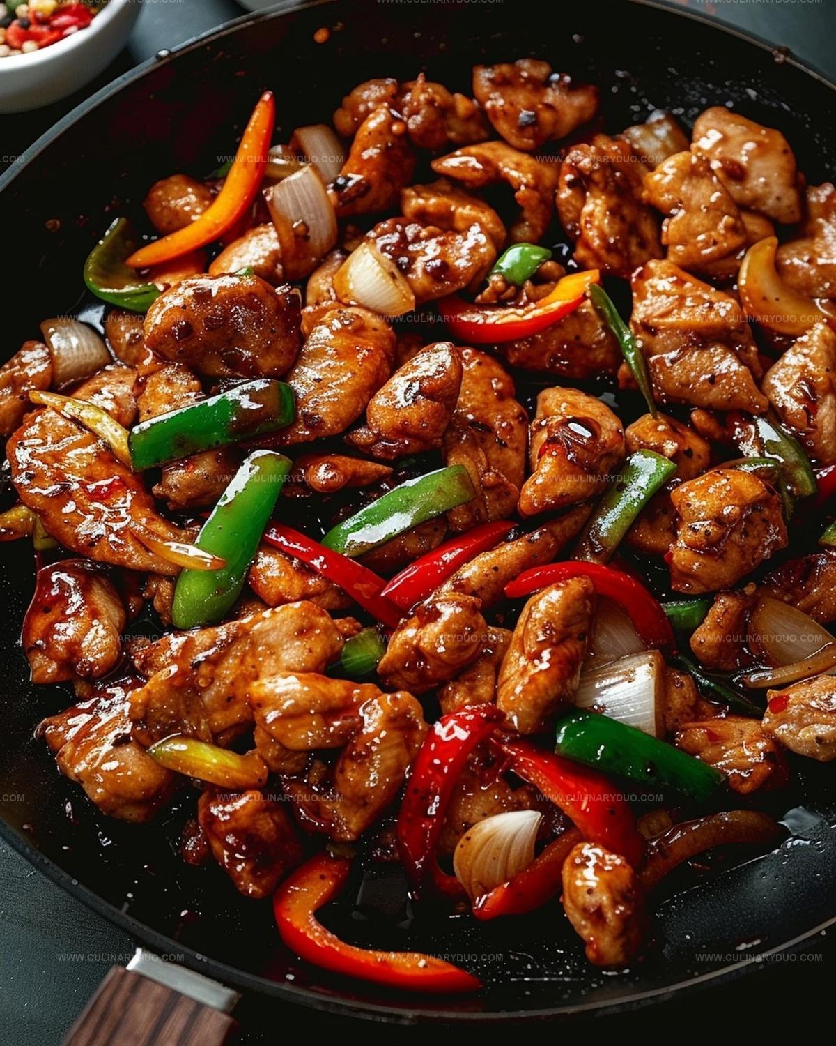 Black Pepper Chicken Stir-Fry Recipe