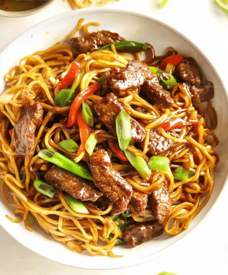 Beef Stir Fry With Noodles And Sticky Sauce Recipe