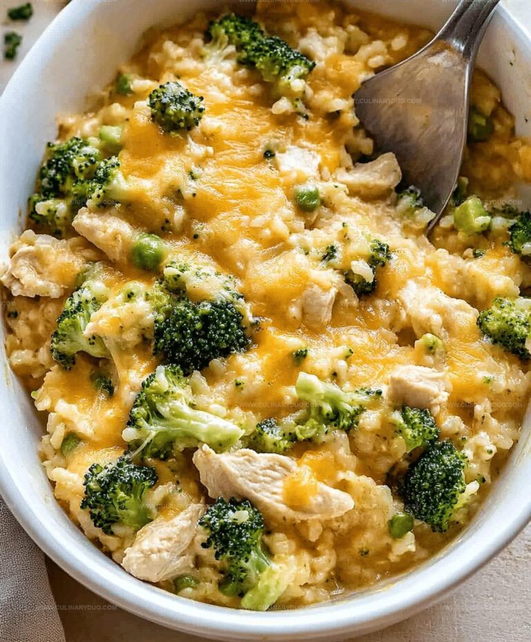 Crockpot Cheesy Chicken Broccoli Rice Recipe