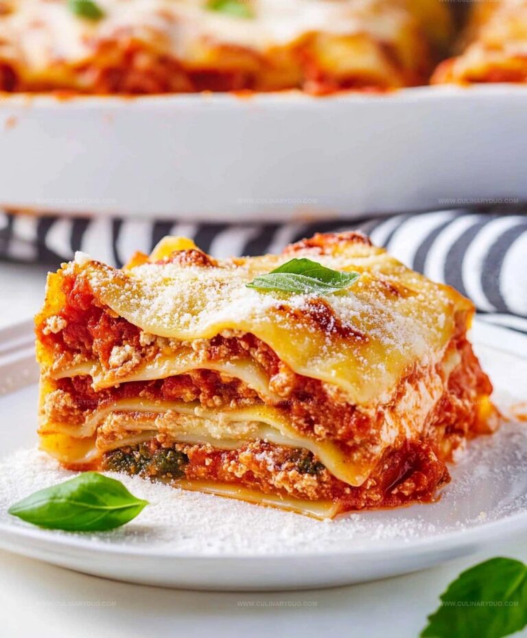 Million Dollar Lasagna Recipe