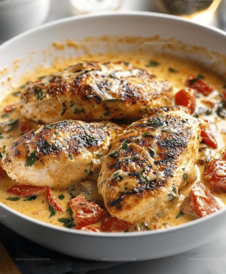 Creamy Tuscan Chicken Recipe