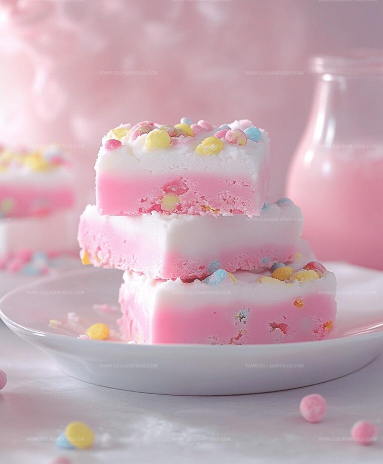 Homemade Bubblegum Cloud Fudge Recipe