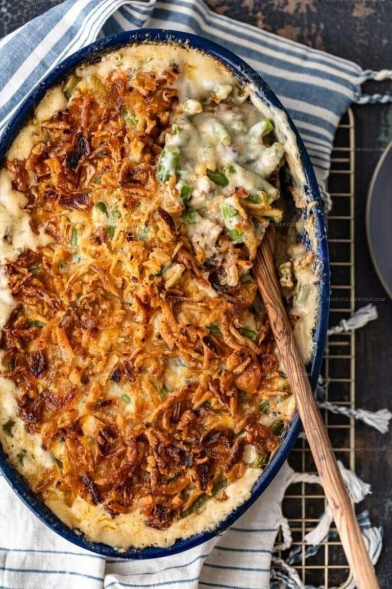 Ina Gartens Green Bean Casserole Recipe