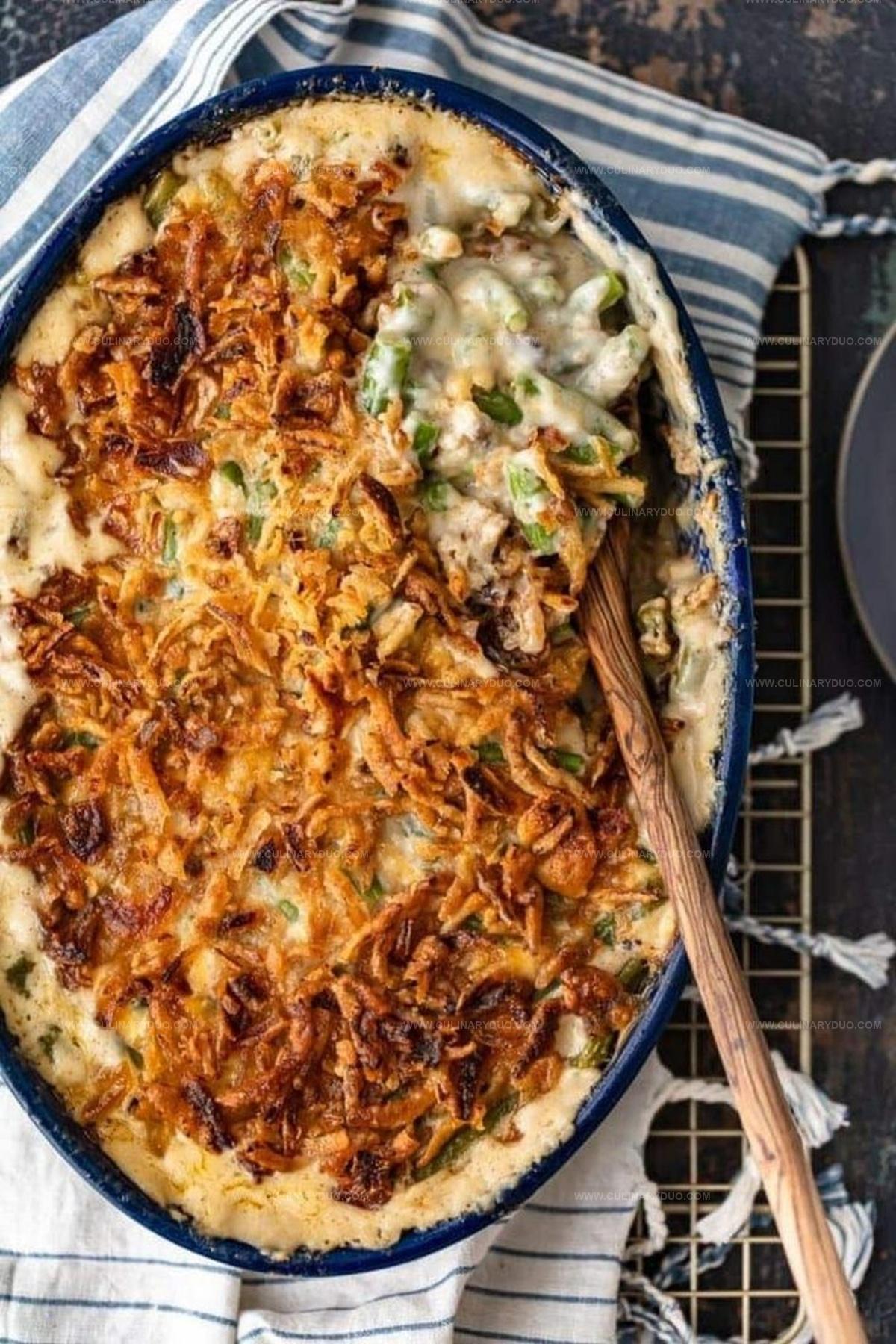 Ina Gartens Green Bean Casserole Recipe