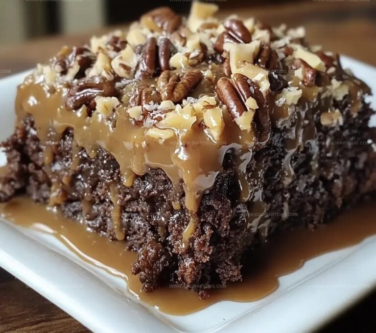 German Chocolate Poke Cake Recipe