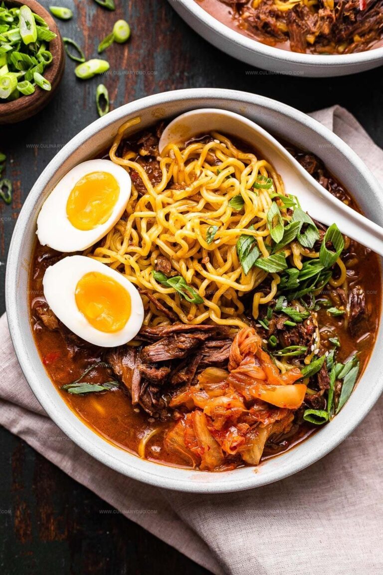 Beef Ramen Noodle Soup Recipe