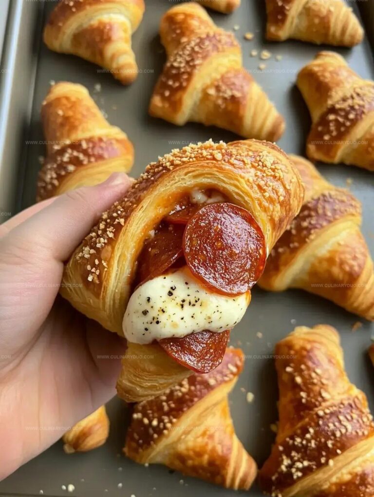 Pepperoni Crescent Rolls Recipe