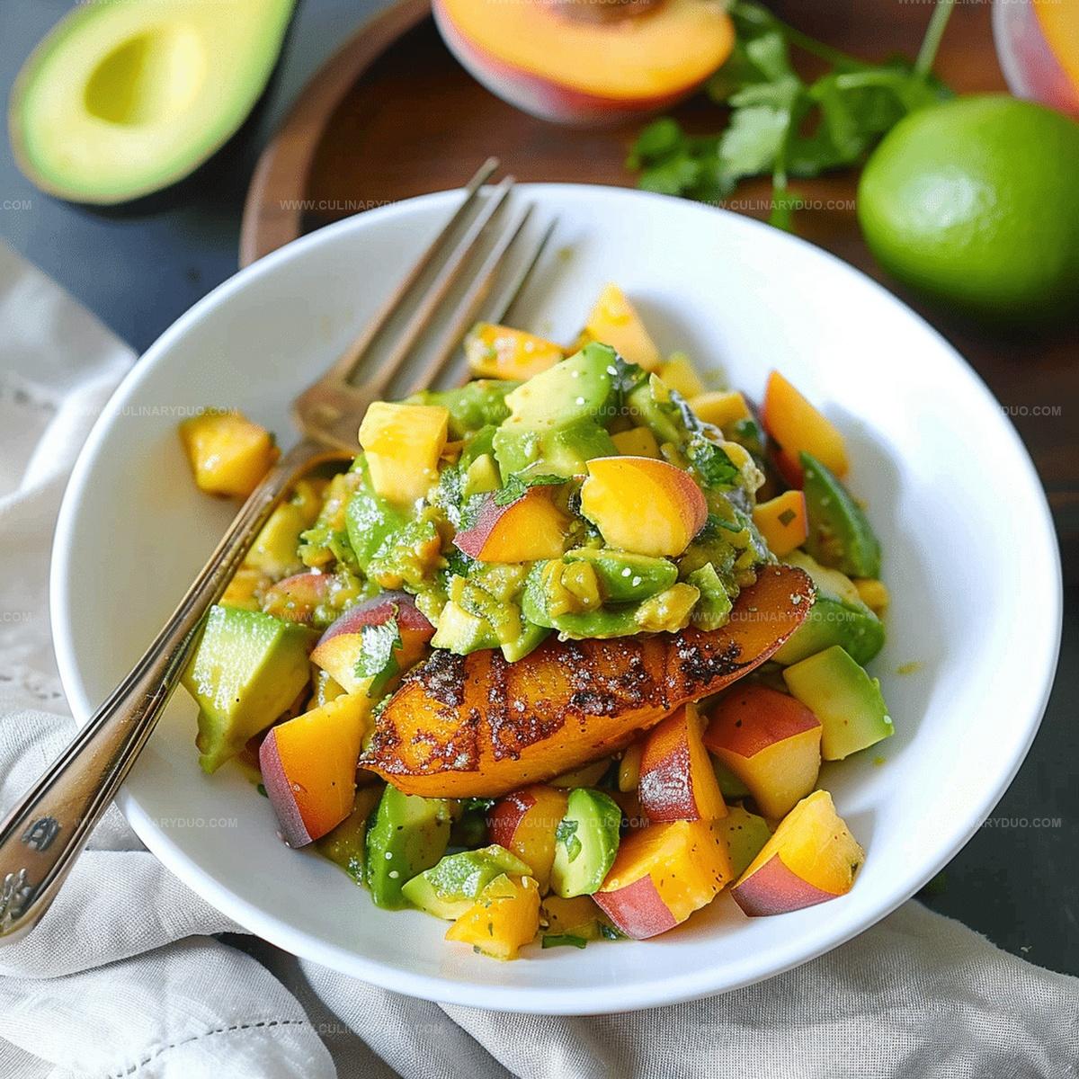 Avocado Peach Salsa Recipe