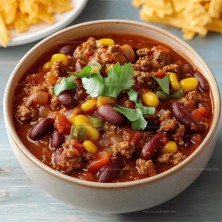 Easy 5 Ingredient Chili Recipe