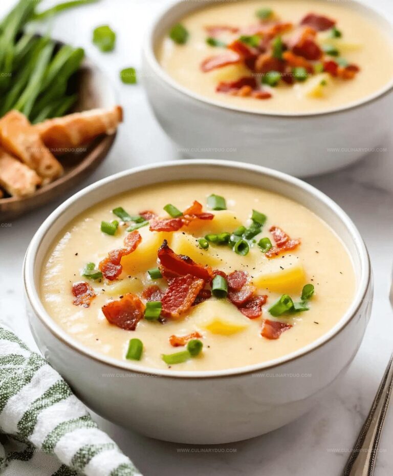 Creamy Potato Soup With Bacon Recipe